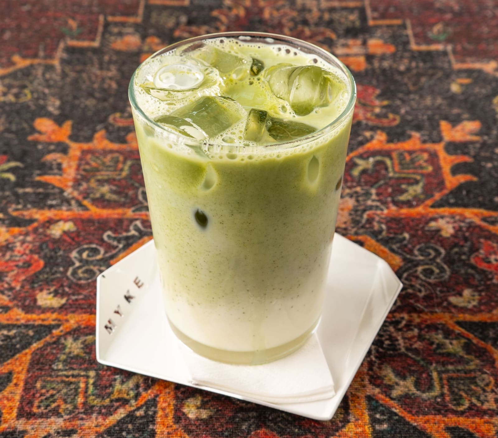ICE VANILLA MATCHA LATTE