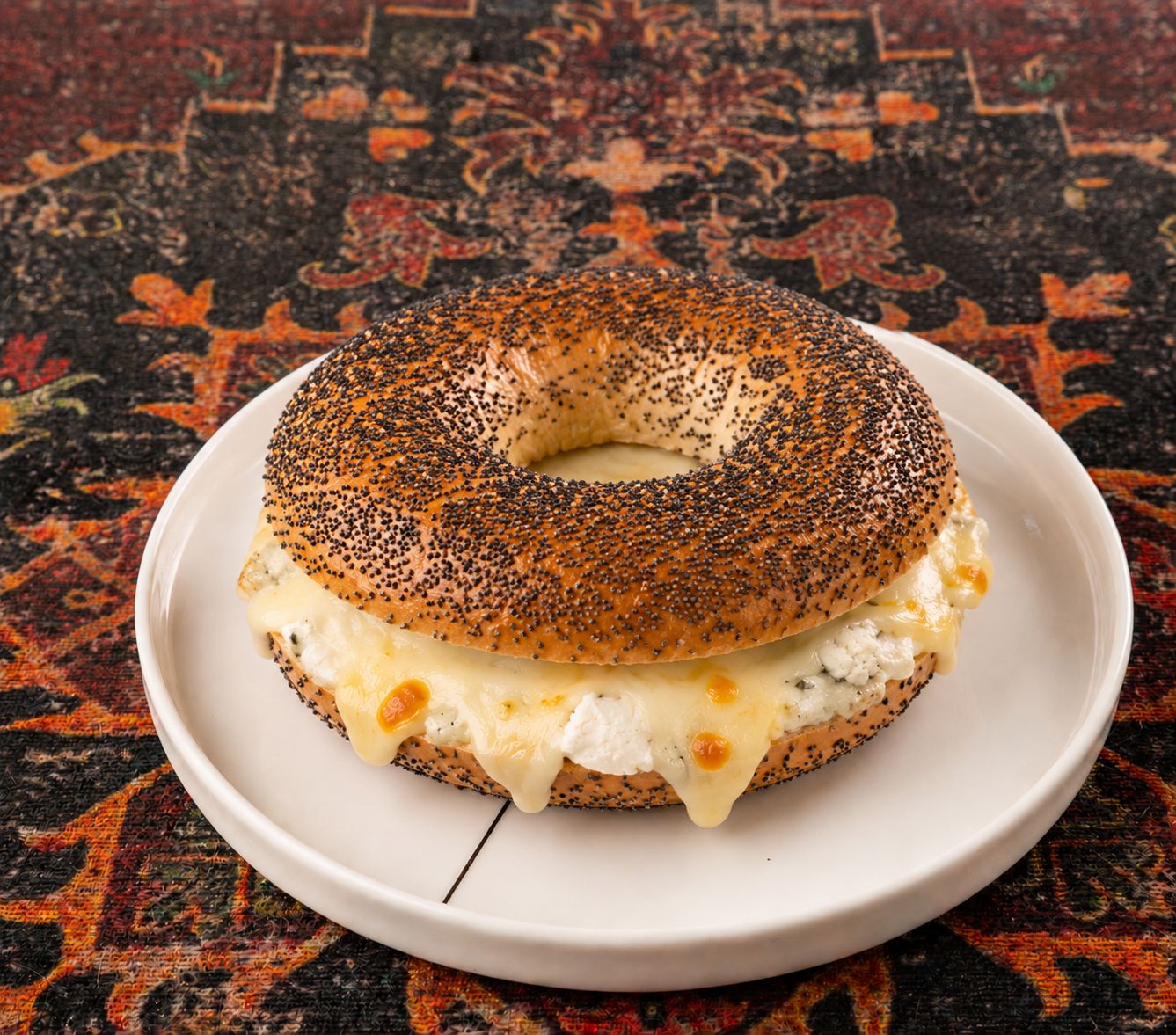 4 Peynirli Bagel Sandviç